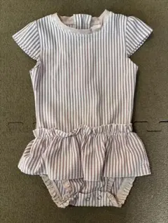 Ruffle Butts ベビー水着 18-24m ストライプ