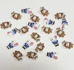 在庫ラスト サンリオ ギャル キティ ネイルパーツ 50個mix
