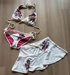 LOCO BOUTIQUE リバーシブル　ビキニ スカート 水着　3点セットのサムネイル