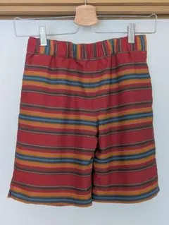 Columbia OMNI-SHIELD M 赤 ストライプ ショートパンツ