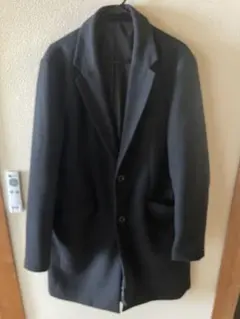 SENSE OF PLACE 黒 チェスターコート