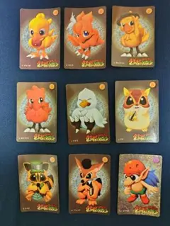 チョコボの不思議なダンジョン カードダス パート1&パート2 コンプ