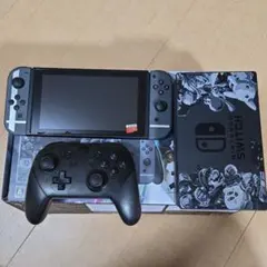 Nintendo Switch グレー 本体 プロコントローラー