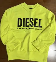 DIESEL 蛍光イエロー トレーナー