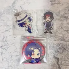 ヒプノシスマイク ヒプマイ 山田二郎 ころっと アクリルキーホルダー 缶バッジ