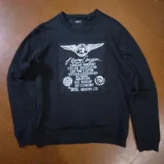 と*し様 ★難あり★DIESELメンズ ブラックトレーナー