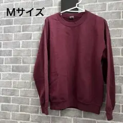 USA古着GILDAN 裏起毛　スウェット　トレーナー　バーガンディー　Ｍ