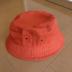 newhattan オレンジ バケットハット S/M