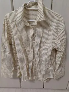 ウエストタックカラーシャツ イエロー 男女兼用