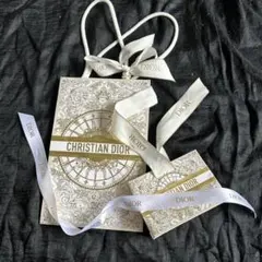 CHRISTIAN DIOR ショップ袋とリボンセット