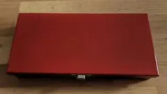 スチール製 小物入れ レッド ツールボックス型