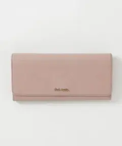 Paul Smith ポールスミス 長財布 ピンク レザー ワンポイントロゴ