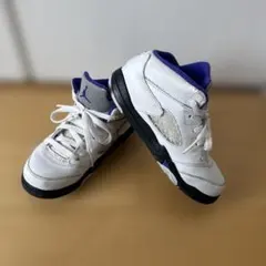 Jordan スニーカー ホワイト/パープル　16cm