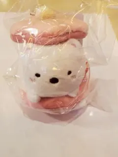 すみっコぐらし　和菓子ぶらさげぬいぐるみ〔しろくま〕