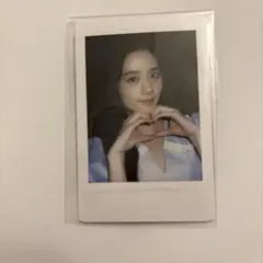 BLACKPINK　ジス　JISOO ポラロイド　特典　トレカ 韓国限定