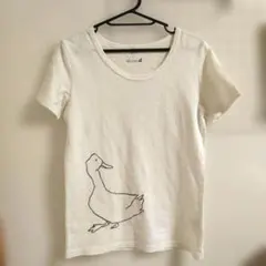 DANA FANEUIL アヒル柄 半袖Tシャツ ホワイトのサムネイル