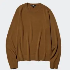 メリノクルーネックセーター　完売カラー