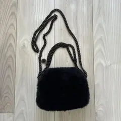 【お値下げ】ステラマッカートニー　黒　ミニショルダーバッグ