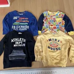 ミキハウス　トレーナー　100 まとめ　保育園　入園