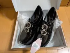 【新品未使用】bubbles 厚底 ブーティ 24.5センチ