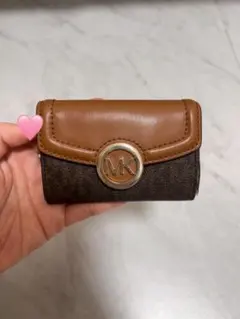 Michael Kors ブラウン キーケース