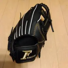 プロ　ファルコン 黒　 子ども用　グローブ