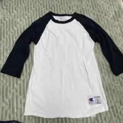 Champion ラグランスリーブTシャツ Lサイズ