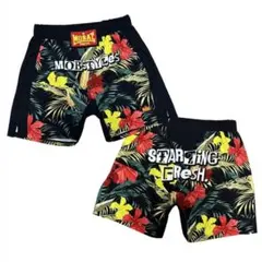 mobstyles モブスタイル 格闘技ファイトパンツ 黒S アイランドスタイル