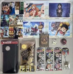まとめ ワンピース　ウォレット　カンバッチコレクション　海賊王グミカード　２４点