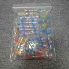솔더 씰 와이어 커넥터 방수 열 수축 크림프 단자 세트 (100pcs)