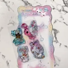 ま*ん様 ウォーターシール　うさぎ　平成女児　正規品　おすそわけ　①