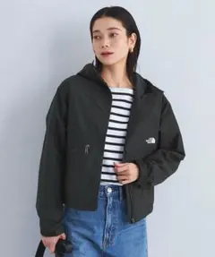 <THE NORTH FACE>ショート コンパクト ジャケット　ブラックL