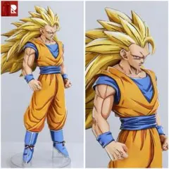 一番くじ ドラゴンボール A賞 超サイヤ人3 孫悟空 二次元彩色