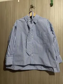 LOWRYS FARM｜ローリーズファーム　タイツキストライプシャツ