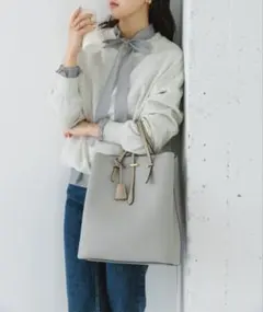 RODE SKO チャーム付スクエアトートバッグ『Lsize』