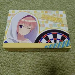 廃盤・カード欠品】五等分の花嫁 ダーツセット 中野四葉 限定缶バッジ