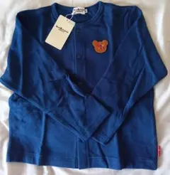 ホットビスケッツ ネイビー カーディガン LL 100cm-110cm