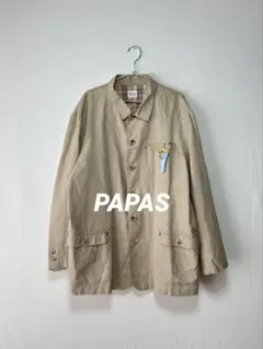 PAPAS パパス リネンジャケット Mのサムネイル