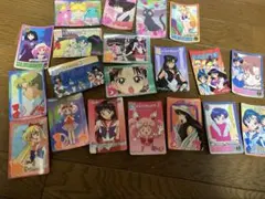セーラームーン トレーディングカードセット(レア)