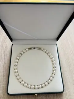 大粒真珠ネックレス ホワイト