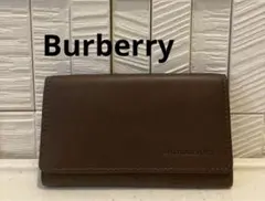 新品　Burberry　バーバリー　5連キーケース　ブラウン