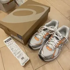 ASICS GEL-2160 スニーカー 24cm シルバー/オレンジ 新品