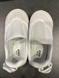 IFME 15センチ　ホワイト 上履き