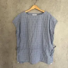 ビームスボーイ　beams boy トップス　コットン　ブルー　カットソー