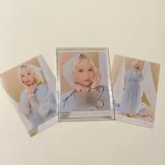 ≠ME ノイミー 川中子奈月心 生写真 直筆 ヨリ サイン 愛くださいませ