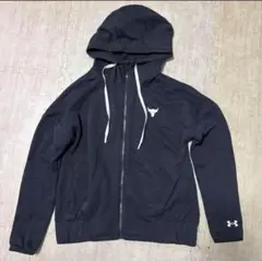 Under Armour ネイビーフルジッパーパーカー　projectrock