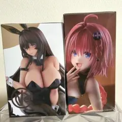 ToLOVEる☆黒咲 芽亜&勝利の女神 NIKKE ぬーストフィギュア☆ノワール