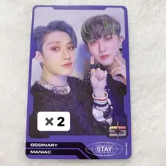 StrayKids スキズ ODDINARY バンチャン チャンビン トレカ
