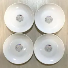 【新品未使用】春のパン祭り 強化ガラス製 プレート 4枚セット フランス製