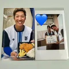 京田陽太選手 プロデュースグルメ チェキ
